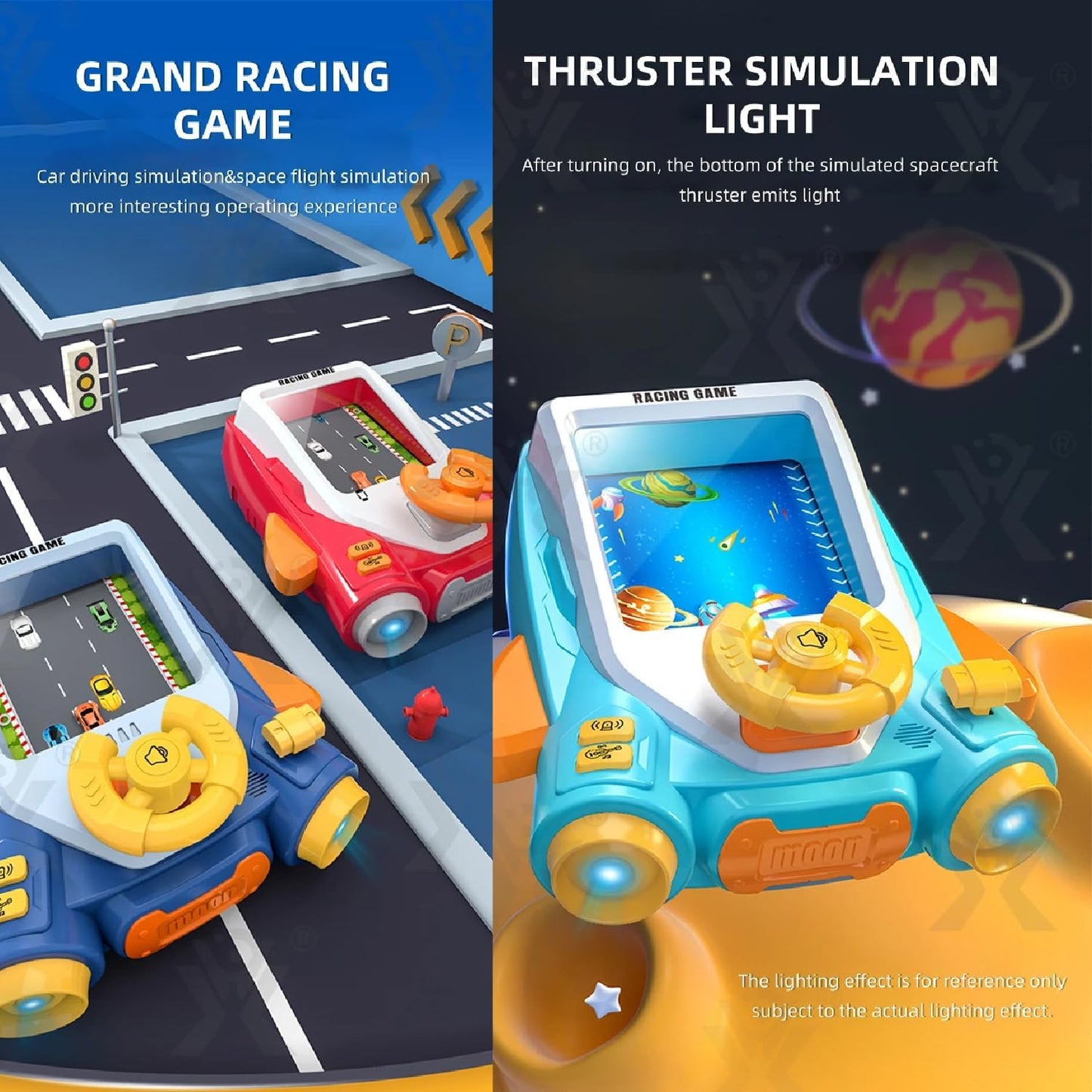 Steering Wheel Racing Game