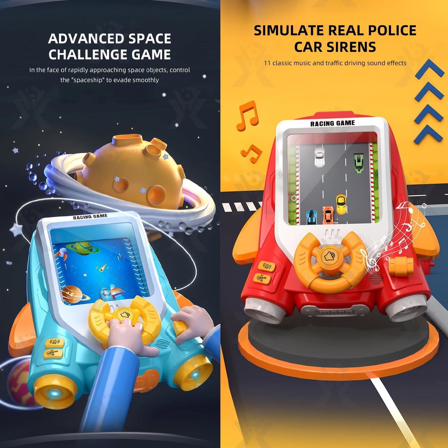 Steering Wheel Racing Game