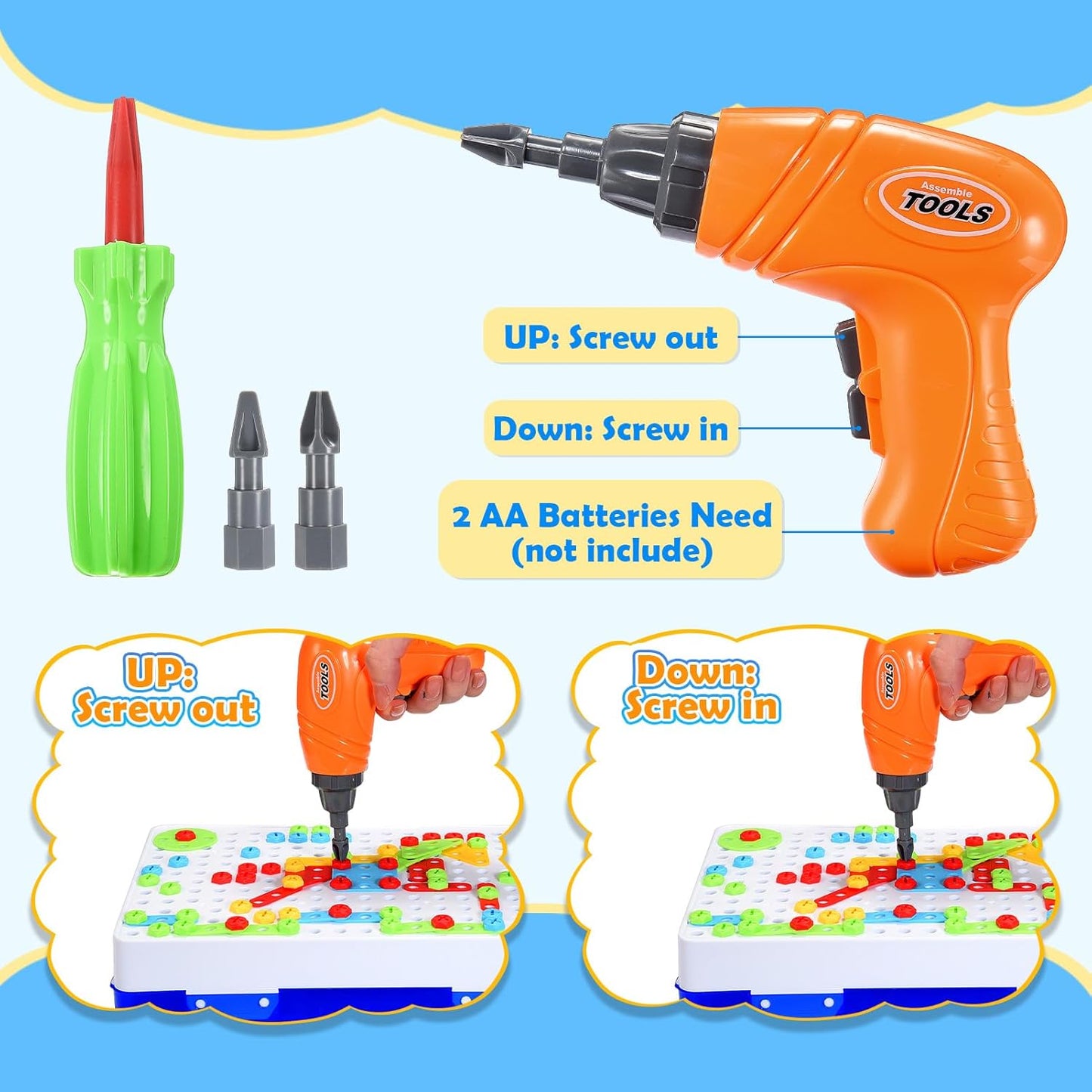 Building Drill Toy Set