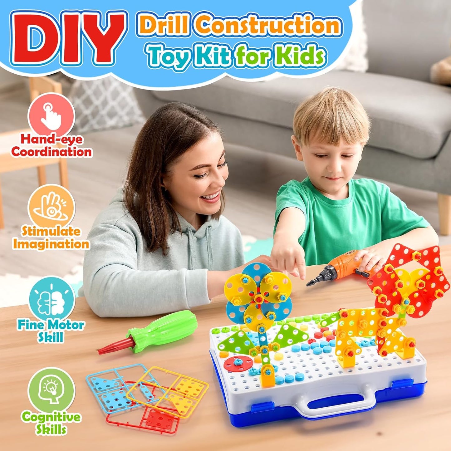 Building Drill Toy Set